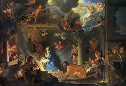 Charles le Brun Adoration by the Shepherds painting